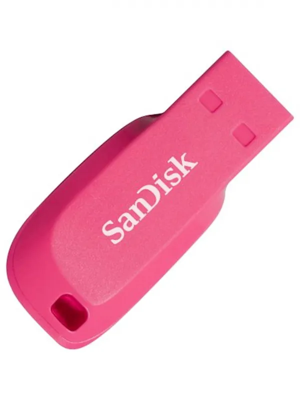 USB DISK SANDISK 32GB CRUZER BLADE ROZA, 2.0, brez pokrovčka