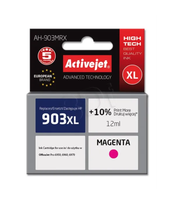 ActiveJet magenta črnilo HP 903 XL T6M07AE