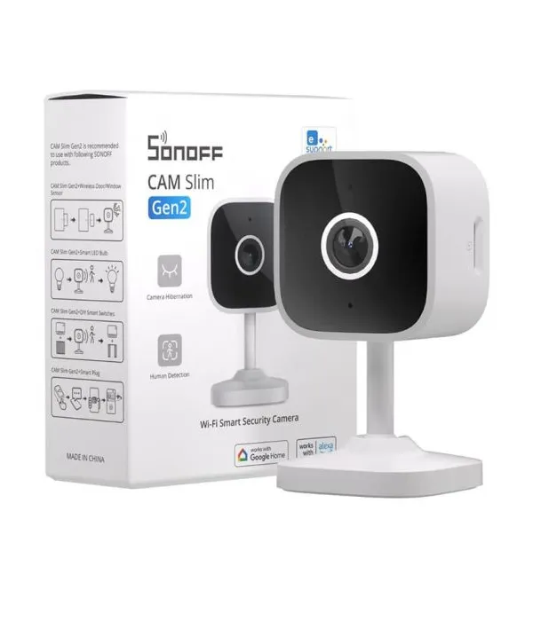 SONOFF notranja videonadzorna kamera CAM-S2, 1080P, Wi-Fi