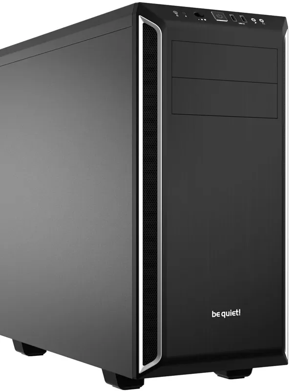 BE QUIET! PURE BASE 600 (BG022) midiATX črno/srebrno ohišje