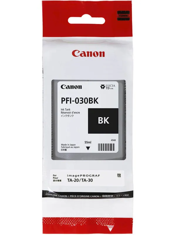 ČRNILO CANON PFI-030BK ČRNA ZA TM240/TM340 55ml