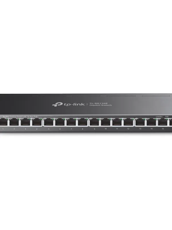 TP-LINK TL-SG116P 16-port Gigabit PoE+ RJ45 mrežno stikalo switch