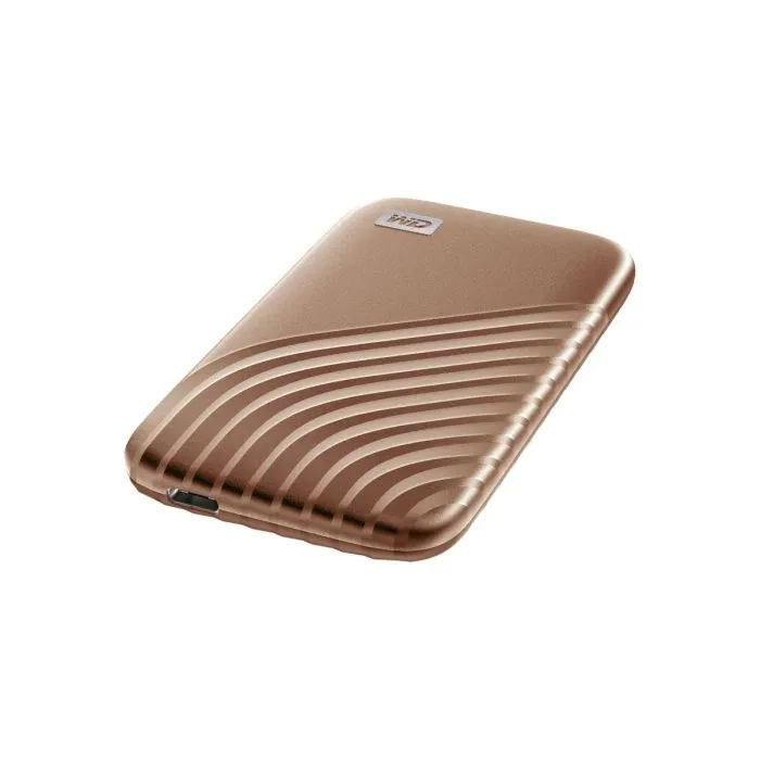 SanDisk 2TB My Passport SSD Gold NVMe USB 3.2 zunanji SSD disk