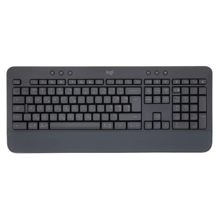 Logitech tipkovnica K650 Signature, Wireless, grafitna, SLO g.