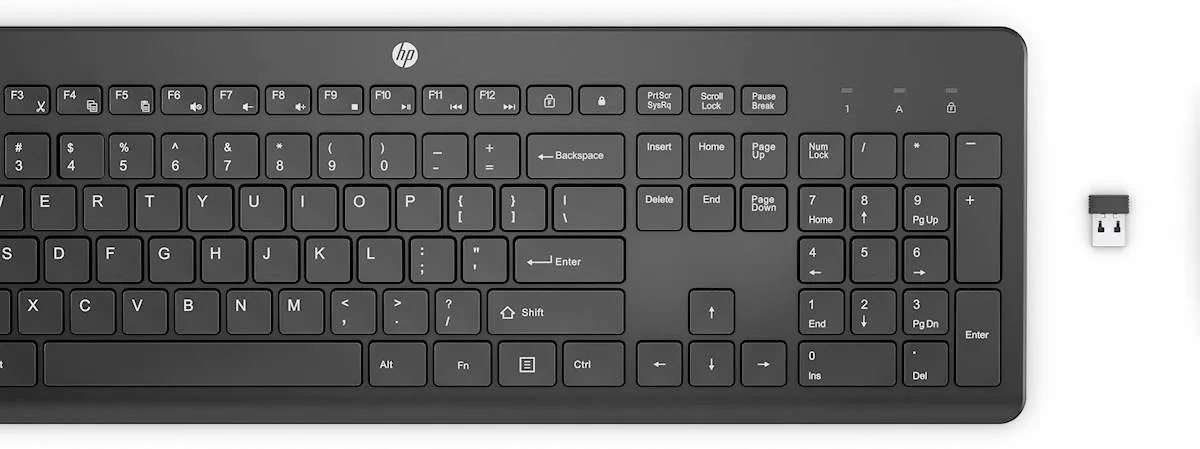 Tipkovnica z miško HP 230 WL brezžična
