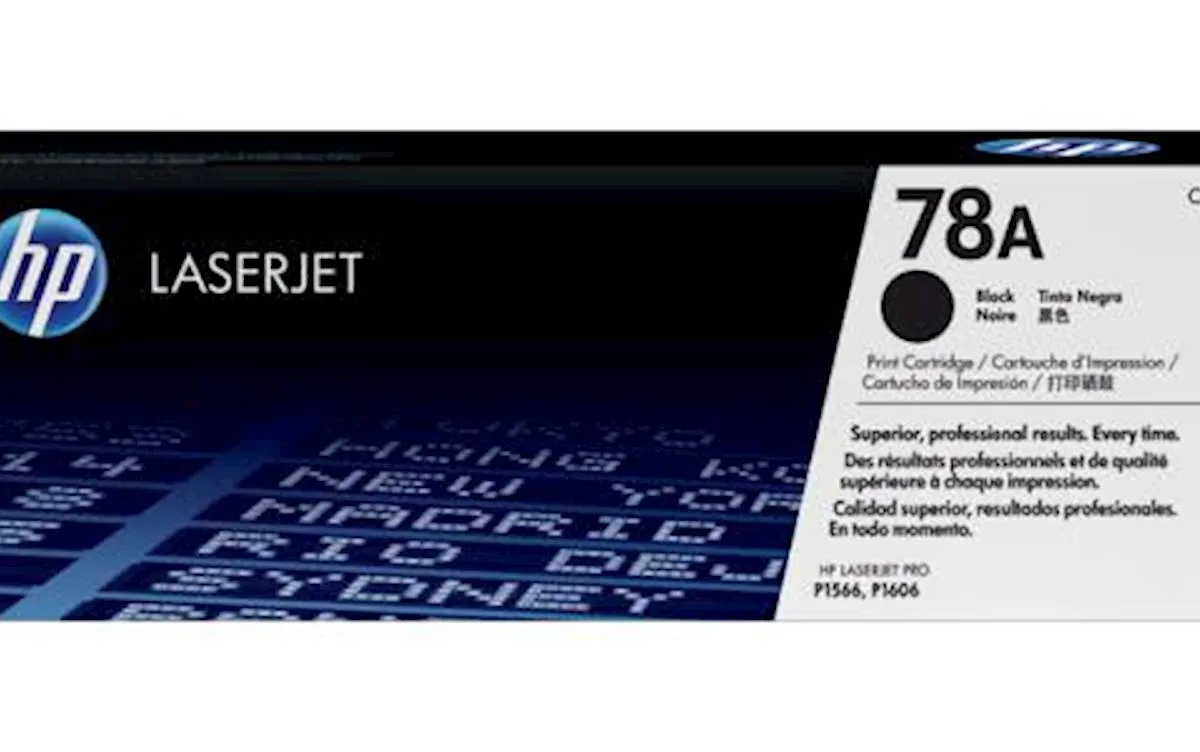TONER HP 78A ČRN ZA P1560,P1566,P1600,P1606, M1536DNF ZA 2.100 STRANI