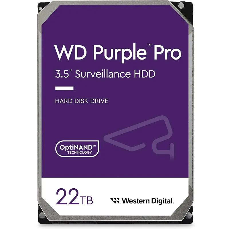 WD Purple Pro 22TB 3,5" SATA3 512MB 7200rpm trdi disk WD221PURP