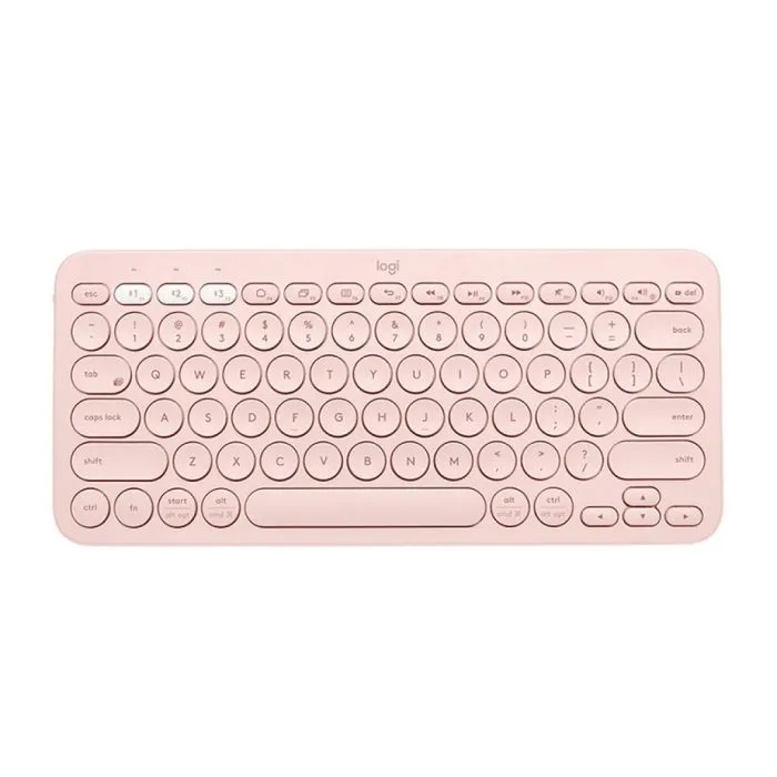Logitech tipkovnica K380 Multi-Device, roza, SLO g.