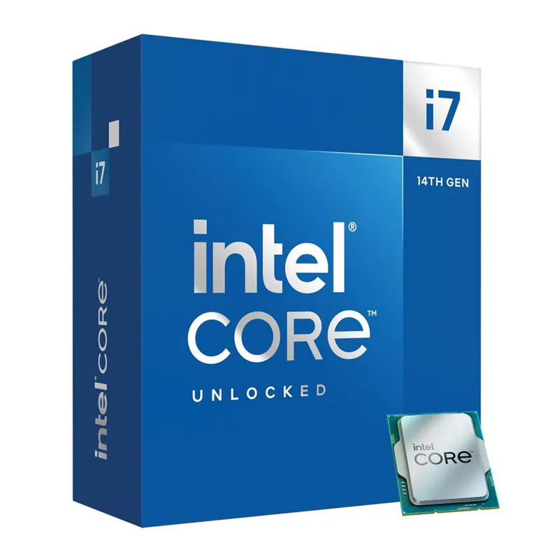 INTEL Core i7-14700KF 3,4/5,6GHz 33MB LGA1700 125W brez hladilnika BOX procesor