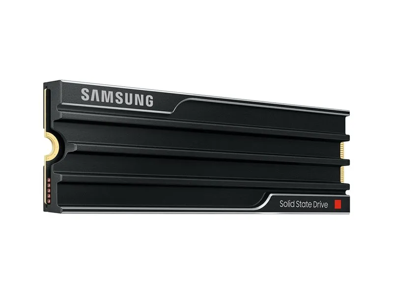 SAMSUNG 9100 PRO SSD Heatsink NVMe M.2 2TB PCIe 5.0 14.800 MB/s Read 13.400 MB/s Write Internal SSD for PC-Gaming and video editing