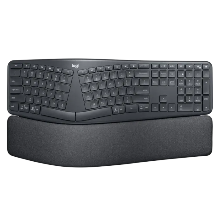 Logitech ERGO K860 brezžična tipkovnica, SLO gravura
