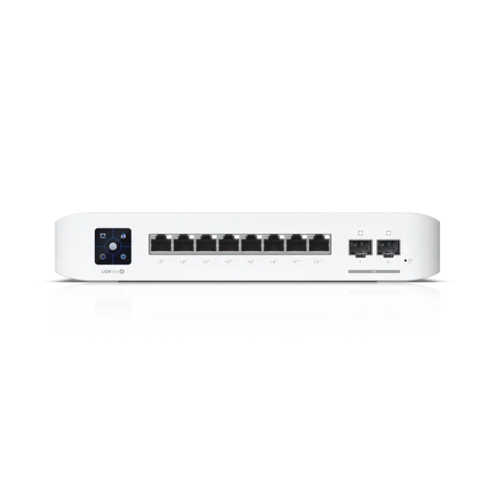 Ubiquiti mrežno 8-portno PoE stikalo USW-Pro-8-PoE