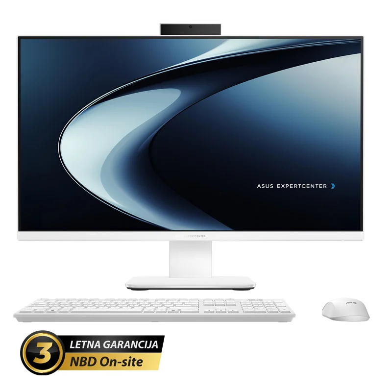 ASUS ExpertBook P600 AiO 27" (68,58cm) FHD Ryzen AI 7 345 16GB 512GB kamera + tipkovnica + miška bel AIO računalnik PM670KA-WBR3454CW1