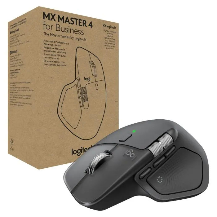 Logitech Miška MX Master 4 For Business grafitna