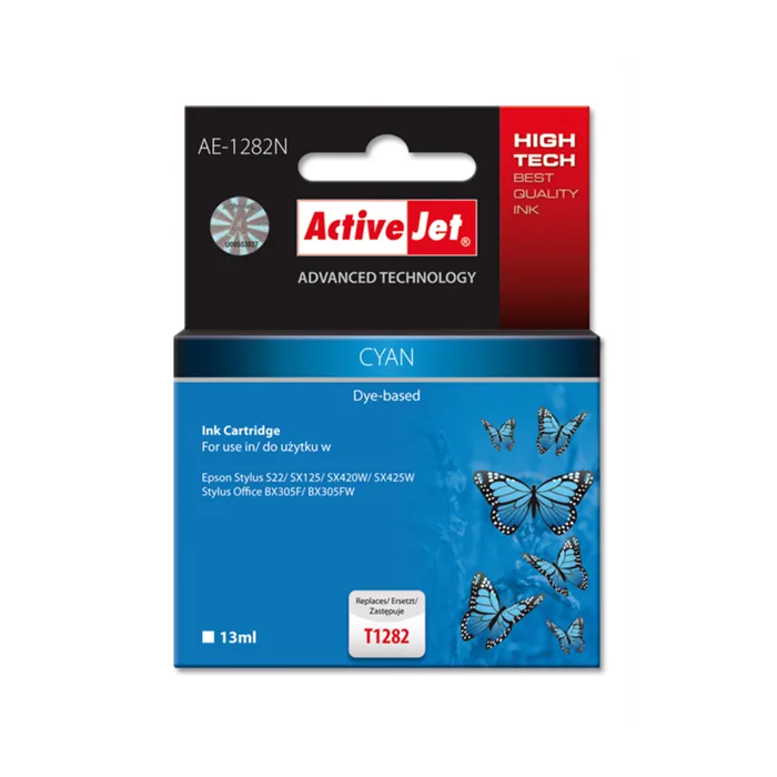 ActiveJet cyan črnilo Epson T1282