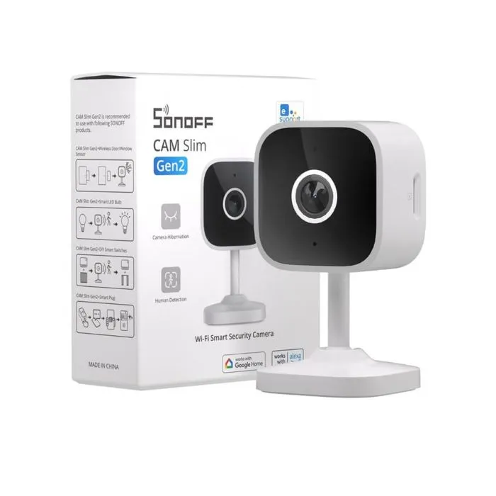 SONOFF notranja videonadzorna kamera CAM-S2, 1080P, Wi-Fi