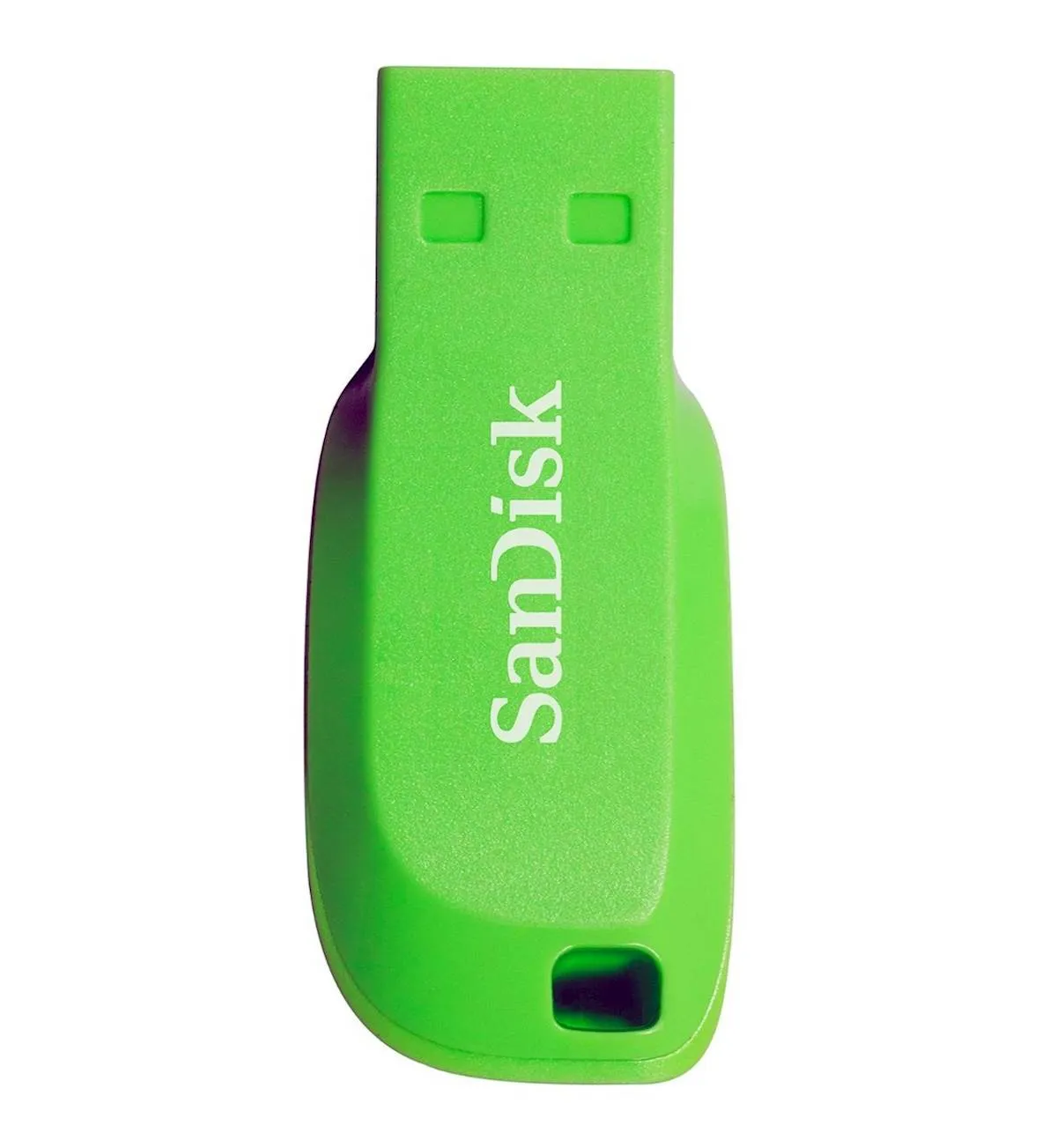 USB DISK SANDISK 32GB CRUZER BLADE ZELENA, 2.0, zelen, brez pokrovčka