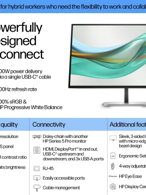 HP S5 Pro 527pu QHD USB-C MNTR