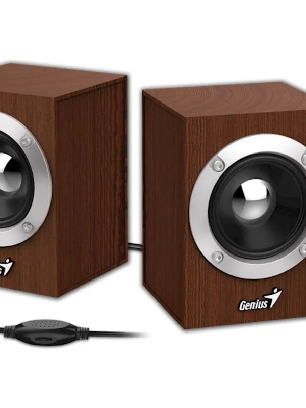 Zvočniki Genius SP-HF280 leseni USB