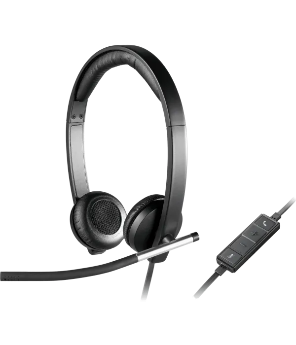 Logitech H650e slušalke, Stereo, USB