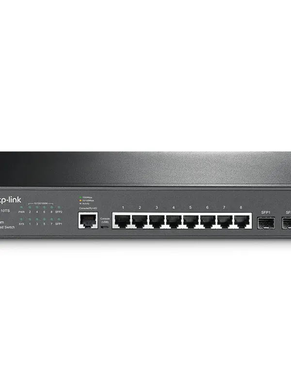 TP-LINK JetStream TL-SG3210 10-port 8x Gigabit RJ45 2x Gigabit SFP L2 managed mrežno stikalo switch