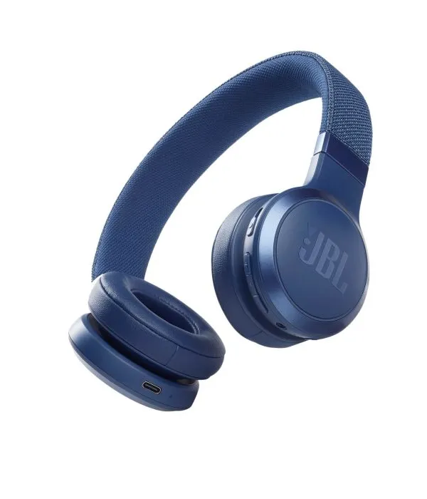 JBL Live 460NC Bluetooth naglavne brezžične slušalke, modre
