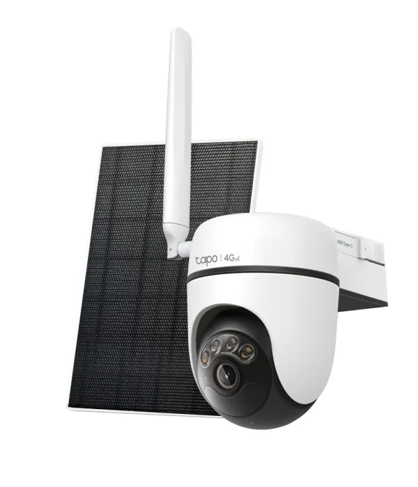 TP-LINK Tapo C615G KIT 2K 4G LTE Pan/Tilt zunanja kamera s solarnim panelom