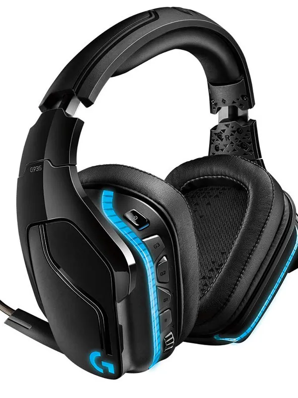 LOGITECH G935 Wireless 7.1 Surround LightSync Gaming RGB z mikrofonom slušalke