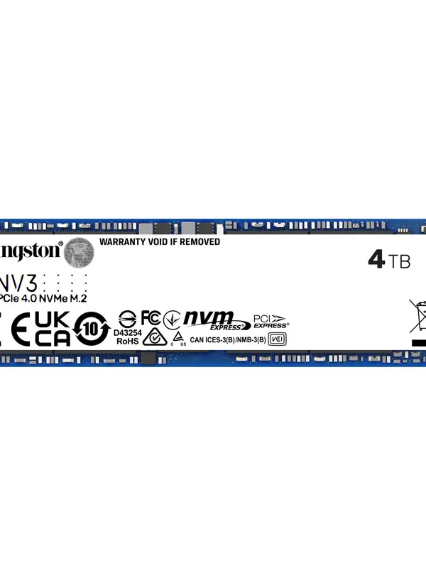 KINGSTON NV3 4TB M.2 PCIe 4.0 NVMe SSD SNV3S/4000G