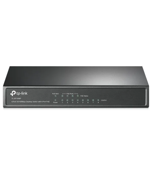 TP-LINK 8-Port 10/100Mbps namizno stikalo s 4 porti PoE