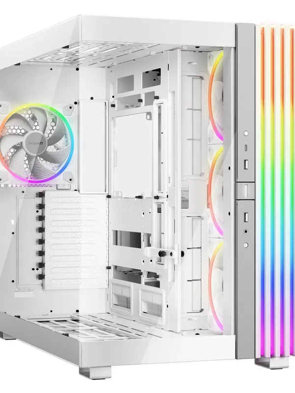 BE QUIET! LIGHT BASE 900 FX (BGW72) RGB Full Tower okno belo ohišje