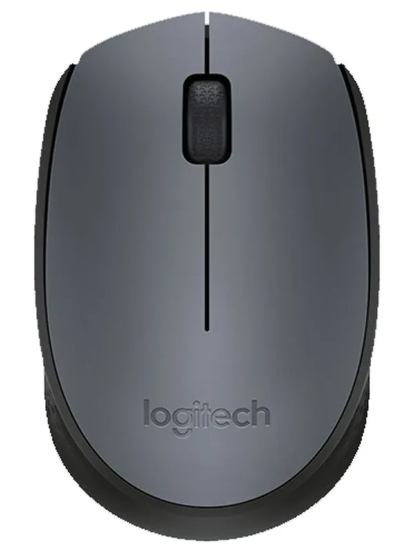 LOGITECH M170 brezžična optična miška siva