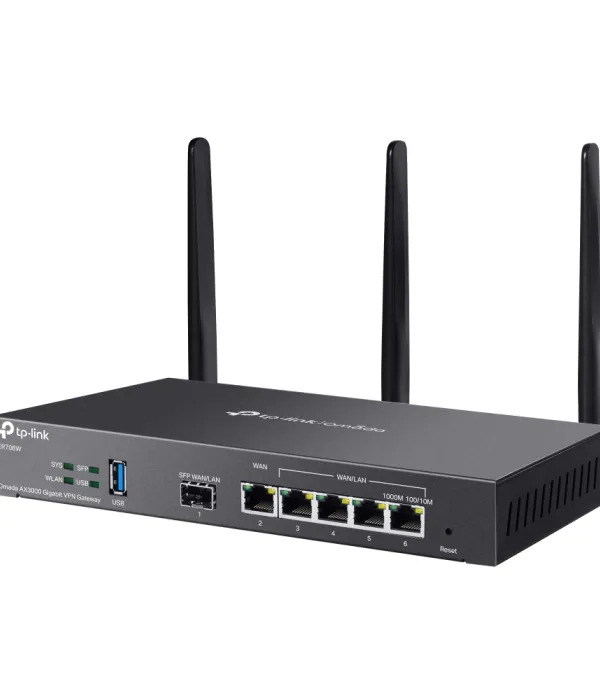 TP-LINK Omada ER706W AX3000 Gigabit Wi-Fi 6 VPN usmerjevalnik