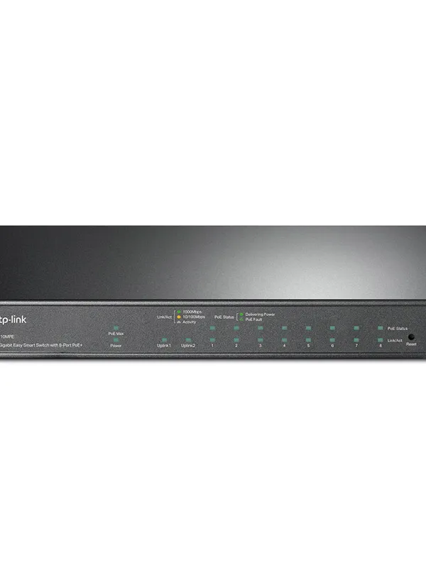 TP-LINK TL-SG1210MPE 10-Port 9x Gigabit (8x PoE+) RJ45 1x Gigabit SFP/RJ45 Combo Easy Smart mrežno stikalo switch