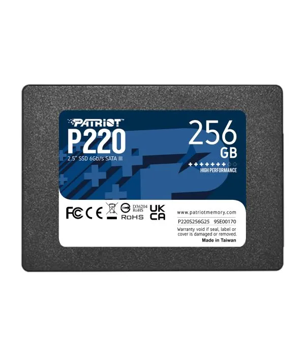 Patriot P220 256GB SSD SATA 3 2.5