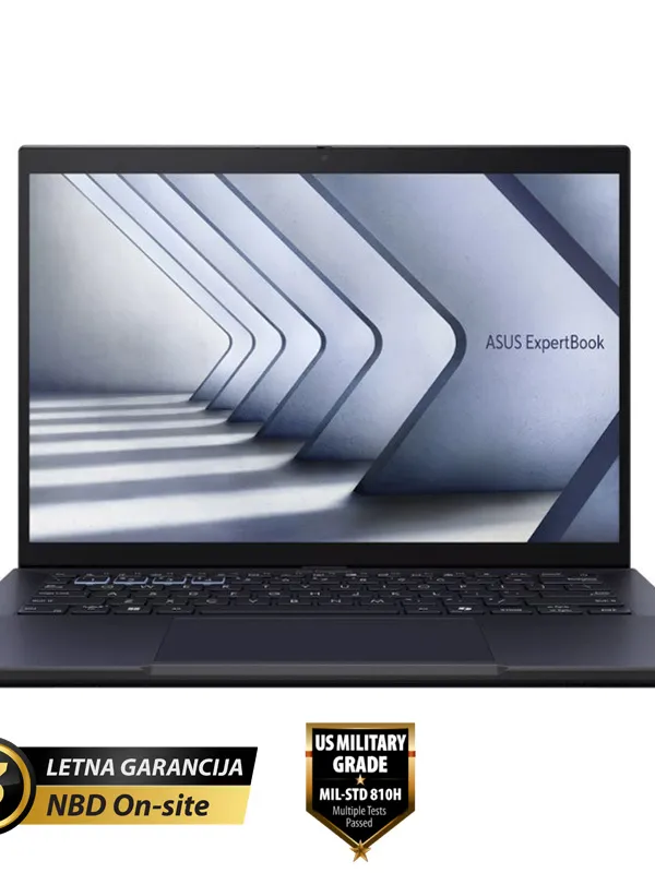 ASUS ExpertBook B3 14" (35,56cm) WQXGA Intel i7 1355U 16GB 1TB RTX2050 Windows 11 Pro prenosni računalnik B3404CVF-WB75D0X
