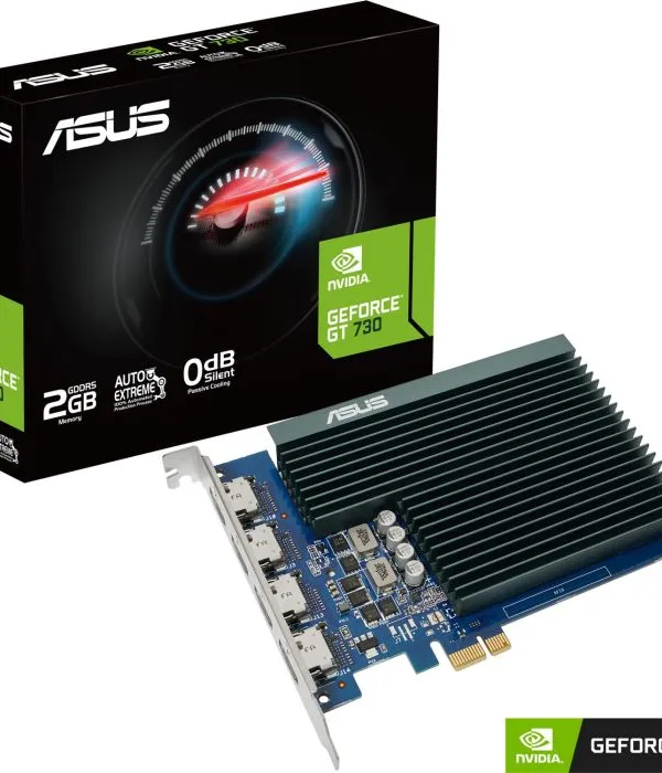 Grafična kartica ASUS GeForce GT 730 HDMIx4, 2GB GDDR5, PCI-E 2.0 GT730-4H-SL-2GD5