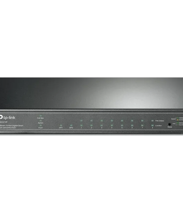 TP-LINK Omada SG2210P Omada 8 PoE+ port, 2 Gigabit SFP slot pametno stikalo / switch