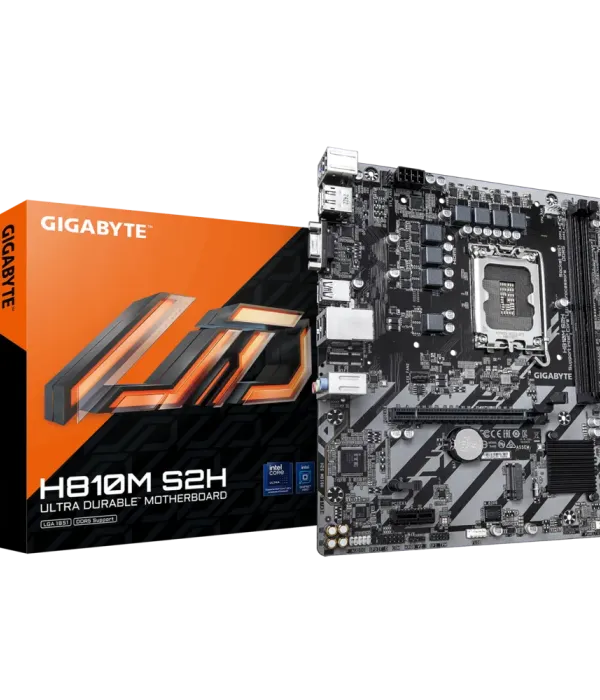 GIGABYTE H810M S2H, DDR5, SATA3, DP, USB3.2Gen1, LGA1851 mATX