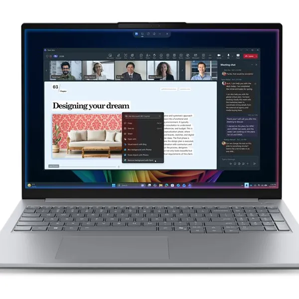 LENOVO ThinkBook 16 G9 Intel Core Ultra 7 355 16inch WUXGA 32GB 512GB UMA W11P Arctic Grey 3Y
