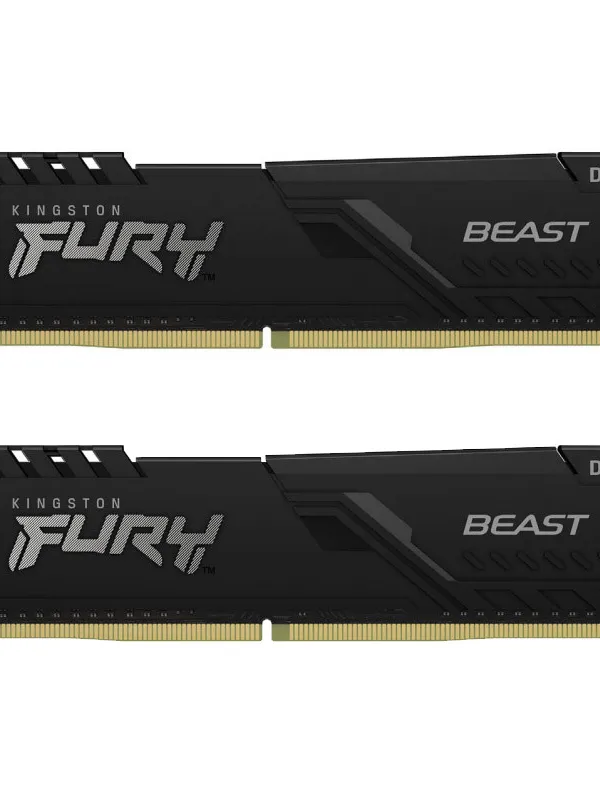 KINGSTON Fury Beast 64GB (2x32GB) 3200MHz DDR4 CL16 KF432C16BBK2/64 ram pomnilnik