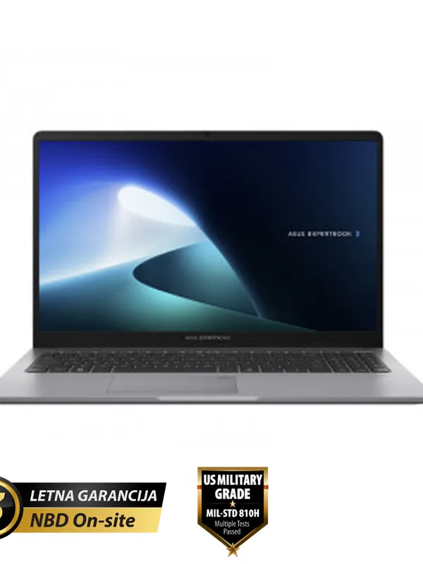 ASUS ExpertBook P1 15,6" (39,62cm) FHD Ryzen 5 7535HS 16GB 1TB Windows 11 Home prenosni računalnik PM1503CDA-WB63D0H