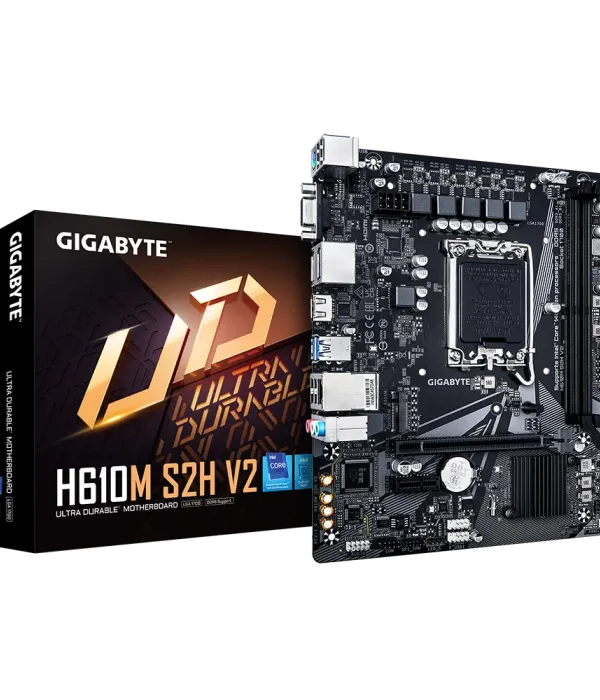 GIGABYTE H610M S2H V2, DDR5, SATA3, DP, USB3.2Gen1, LGA1700 mATX