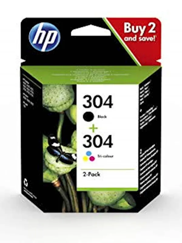 KOMPLET ČRNIL HP 304 ČRNA IN BARVNA ZA DJ 3720/3730