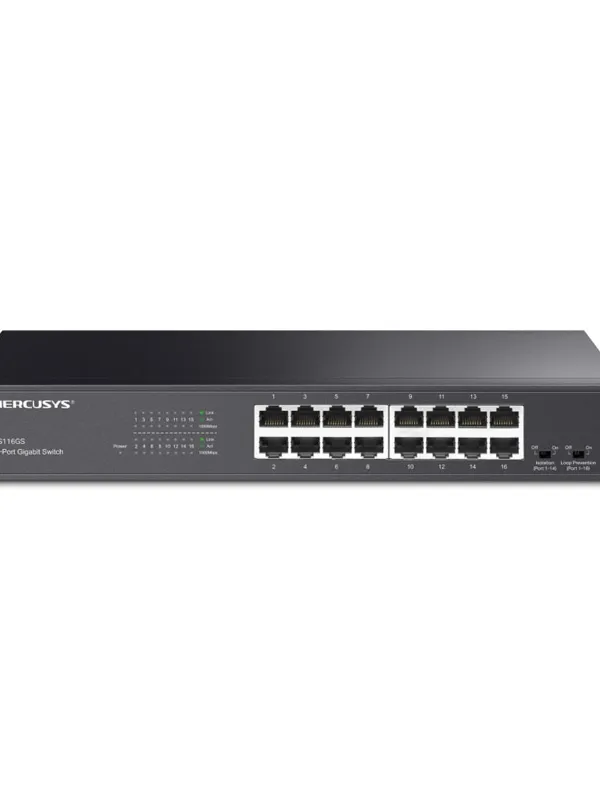 MERCUSYS MS116GS 16-port Gigabit RJ45 mrežno stikalo switch