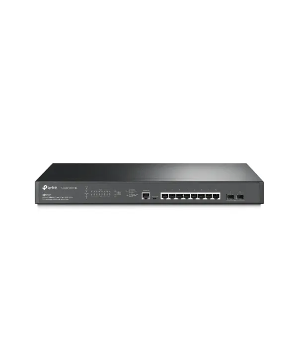 TP-LINK JetStream 8-Port 2.5GBASE-T in 2-Port 10GE SFP+ L2+ Managed switch / stikalo z 8-Port PoE+