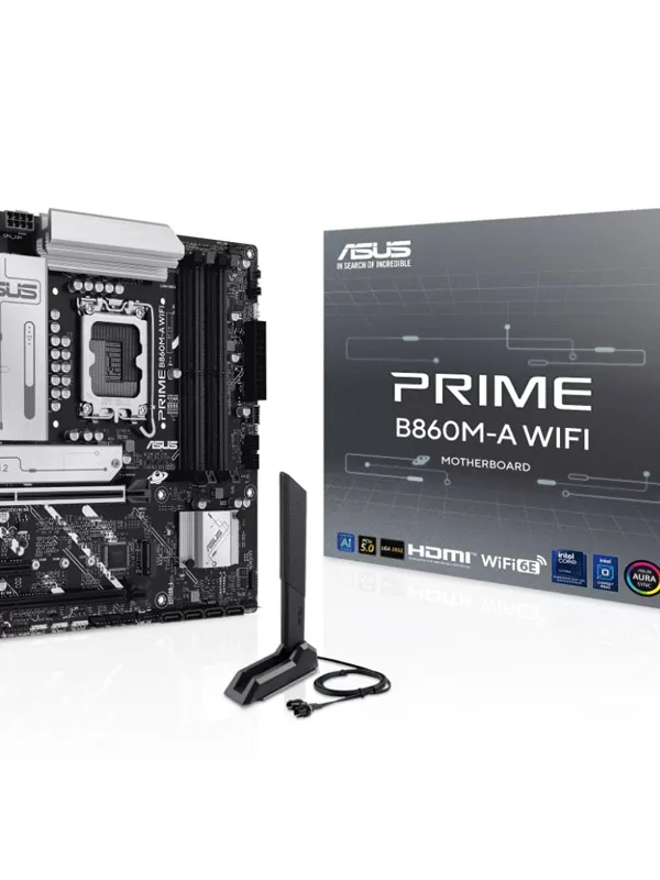 ASUS Prime B860M-A WiFi LGA1851 mATX osnovna plošča