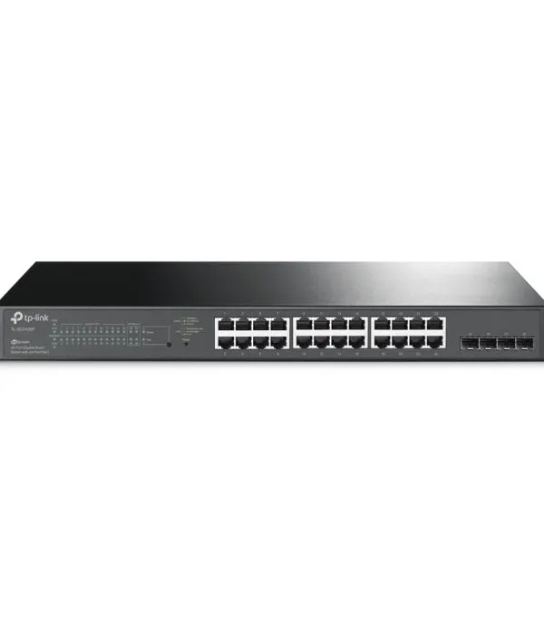 TP-LINK JetStream TL-SG2428P 26-Port Gigabit PoE+ Smart Switch × 4 SFP slot