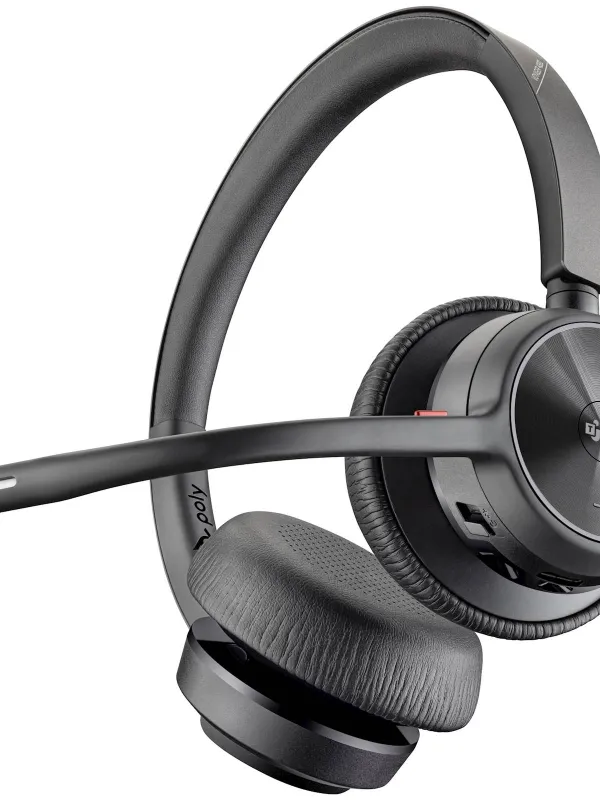 Naglavne slušalke Poly Voyager 4320 USB-C s potrdilom Microsoft Teams + ključek BT700