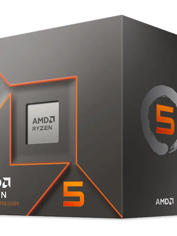 AMD Ryzen 5 8400F 4,2/4,7GHz 16MB AM5 65W Wraith Stealth hladilnik BOX procesor